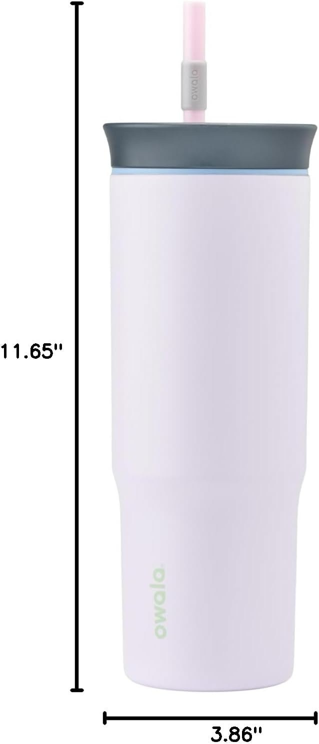 image:imageOwala Tumbler Stainless Steel Water Bottle 40 oz Watermelon BreezeBunny Hop