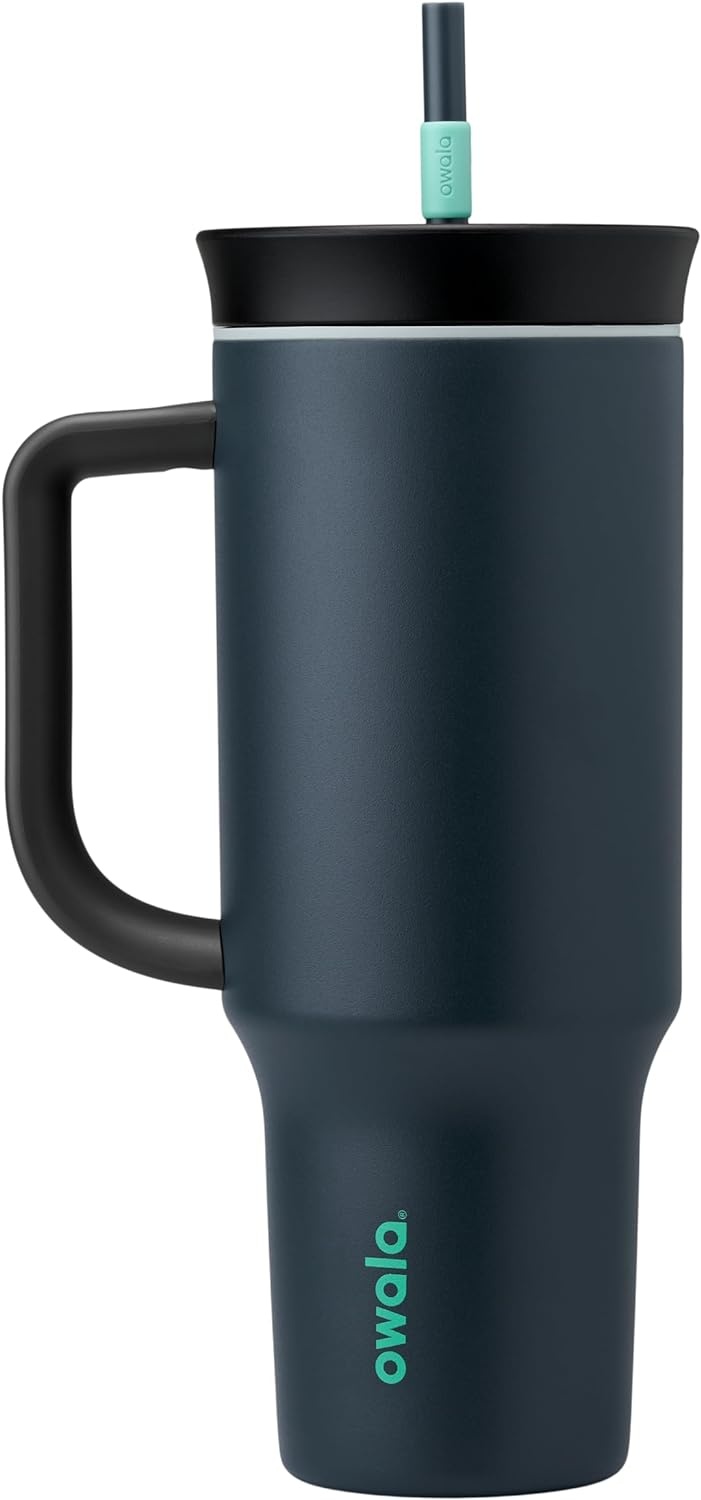 image:imageOwala Tumbler Stainless Steel Water Bottle 40 oz Watermelon BreezeFoggy Tide