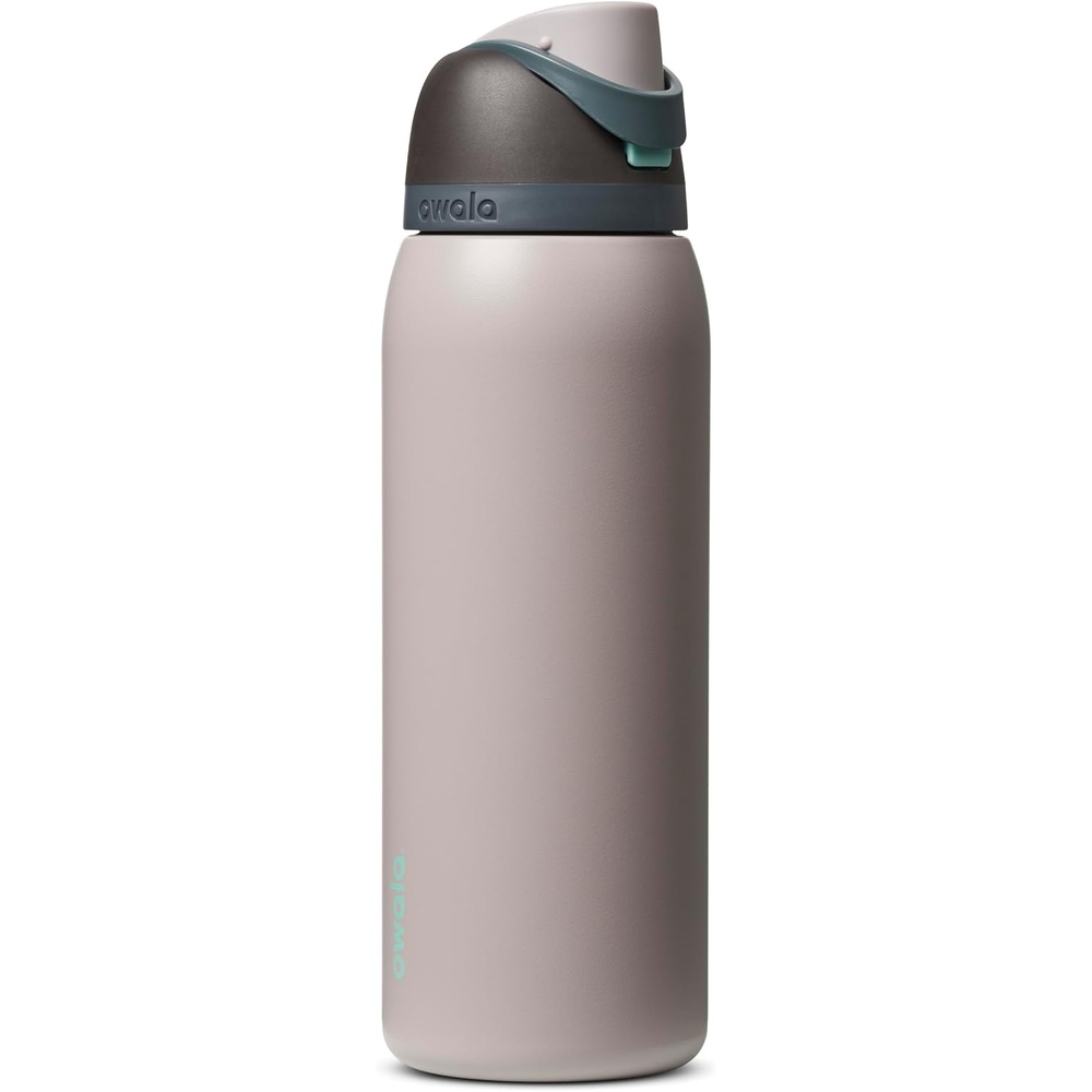 image:imageOwala FreeSip Kids Stainless Steel Water Bottle 16 oz Treasure HuntNeon Moon