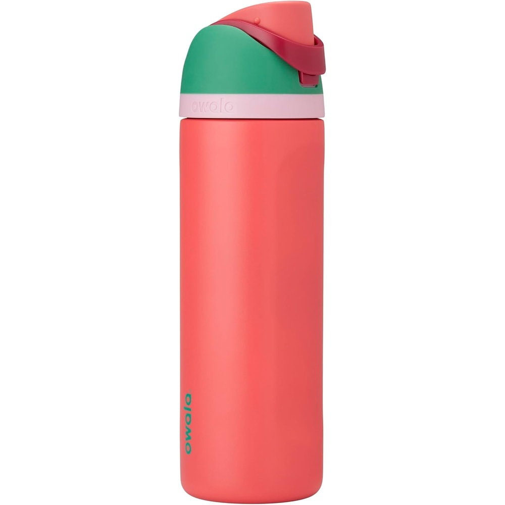 image:imageOwala FreeSip Kids Stainless Steel Water Bottle 16 oz Treasure HuntStrawberry Fields
