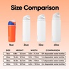 Owala FreeSip Kids Stainless Steel Water Bottle 16 oz Treasure Hunt(Blue Citrus)