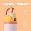 Owala FreeSip Kids Stainless Steel Water Bottle 16 oz Treasure Hunt(Candy Store)