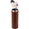 Owala FreeSip Kids Stainless Steel Water Bottle 16 oz Treasure Hunt(Cranberry Parade)