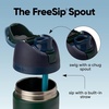 Owala FreeSip Kids Stainless Steel Water Bottle 16 oz Treasure Hunt(Lost Signal)