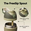 Owala FreeSip Kids Stainless Steel Water Bottle 16 oz Treasure Hunt(Off Road)