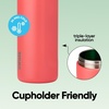 Owala FreeSip Kids Stainless Steel Water Bottle 16 oz Treasure Hunt(Strawberry Fields)