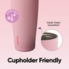 Owala Tumbler Stainless Steel Water Bottle 40 oz The Great Blue(Angel Food Cake)
