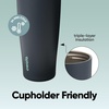 Owala Tumbler Stainless Steel Water Bottle 40 oz The Great Blue(Foggy Tide)