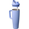 Owala Tumbler Stainless Steel Water Bottle 40 oz The Great Blue(Out of the Blue)