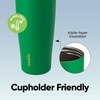 Owala Tumbler Stainless Steel Water Bottle 40 oz The Great Blue(Putting Green)