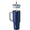 Owala Tumbler Stainless Steel Water Bottle 40 oz The Great Blue(Saltwater Starfish)
