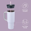 Owala Tumbler Stainless Steel Water Bottle 40 oz Watermelon Breeze(Iced Tea)