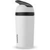 Owala Kids Flip Insulated Stainless-Steel Water Bottle with Straw and Locking Lid, 14-Ounce, Brown/Teal (Mint Chocolate Chip)(Grey & Black)