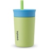 Owala Tumbler Kids Plastic Water Bottle 15 oz Watermelon(Turtley Awesome)