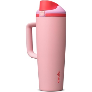 Owala Tumbler Stainless Steel Water Bottle 40 oz The Great Blue(Angel Food Cake)