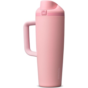 Owala Tumbler Stainless Steel Water Bottle 40 oz The Great Blue(Rose Quartz)