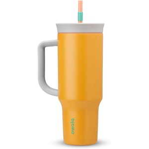 Owala Tumbler Stainless Steel Water Bottle 40 oz Watermelon Breeze(Tropical)
