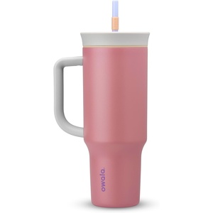 Owala Tumbler Stainless Steel Water Bottle 40 oz Watermelon Breeze(Yoga Rose)