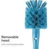 Owala 2-in-1 Water Bottle Brush Cleaner and Water Bottle Straw Cleaner Brush, Water Bottle Brush with Removable Head and Twist n� Hide Straw Brush, Smokey Blue(One Size (Pack of 12))