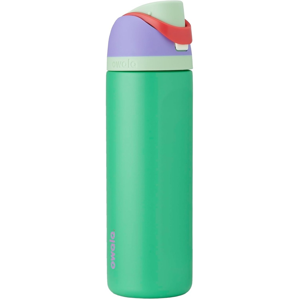 image:imageOwala Marvel FreeSip Stainless Steel Water Bottle 24 oz Black PantherAriel