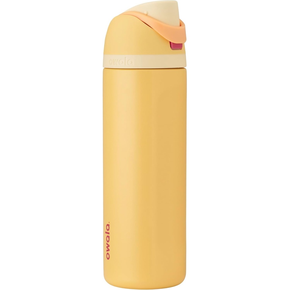 image:imageOwala Marvel FreeSip Stainless Steel Water Bottle 24 oz Black PantherBelle