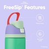 Owala Marvel FreeSip Stainless Steel Water Bottle 24 oz Black Panther(Ariel)