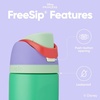 Owala Marvel FreeSip Stainless Steel Water Bottle 24 oz Black Panther(Ariel)