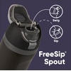Owala Marvel FreeSip Stainless Steel Water Bottle 24 oz Black Panther(Black Panther)