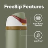Owala Marvel FreeSip Stainless Steel Water Bottle 24 oz Black Panther(Boba Fett)
