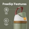 Owala Marvel FreeSip Stainless Steel Water Bottle 24 oz Black Panther(Boba Fett)