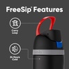 Owala Marvel FreeSip Stainless Steel Water Bottle 24 oz Black Panther(Darth Vader Icon)