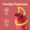 Owala Marvel FreeSip Stainless Steel Water Bottle 24 oz Black Panther(Gryffindor)