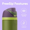 Owala Marvel FreeSip Stainless Steel Water Bottle 24 oz Black Panther(Hulk)