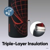 Owala Marvel FreeSip Stainless Steel Water Bottle 24 oz Black Panther(Night Watch)