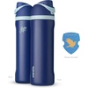 Owala Marvel FreeSip Stainless Steel Water Bottle 24 oz Black Panther(Ravenclaw)