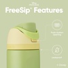 Owala Marvel FreeSip Stainless Steel Water Bottle 24 oz Black Panther(Tiana)