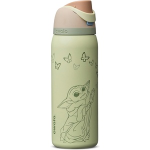 Owala Marvel FreeSip Stainless Steel Water Bottle 24 oz Black Panther(GroGu)