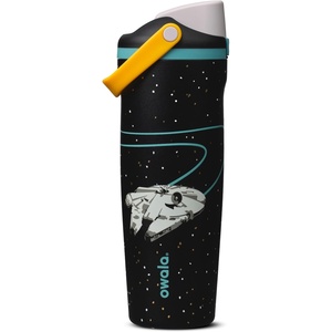 Owala Star Wars FreeSip Sway Stainless Steel Water Bottle 30oz Darth Vader(Millennium Falcon)