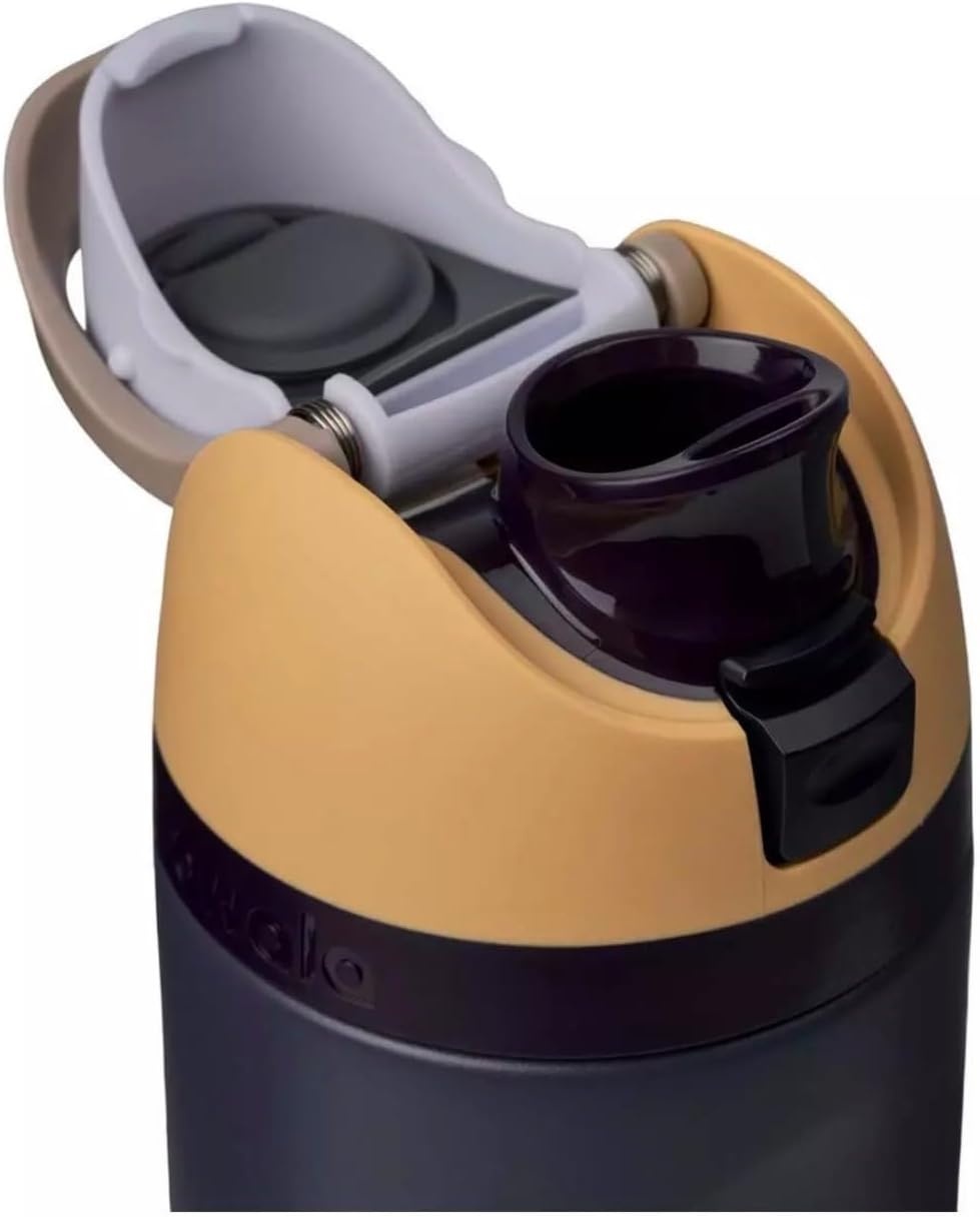 image:imageOwala FreeSip Stainless Steel Water Bottle 32 oz Peachy KeenRoyal Seas