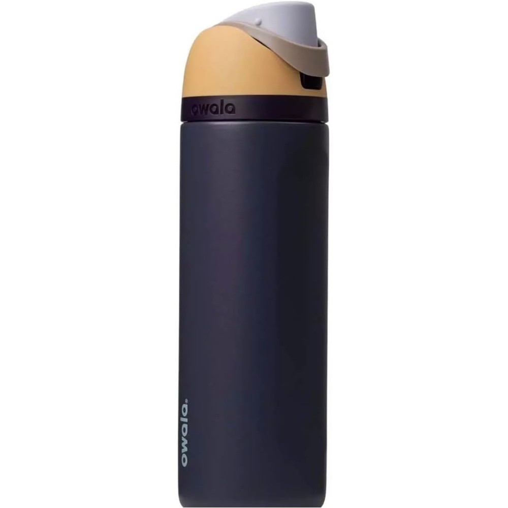 image:imageOwala FreeSip Stainless Steel Water Bottle 32 oz Peachy KeenRoyal Seas