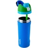 Owala FreeSip Stainless Steel Water Bottle 32 oz Peachy Keen(Green Machine)