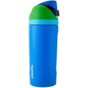 Owala FreeSip Stainless Steel Water Bottle 32 oz Peachy Keen(Green Machine)