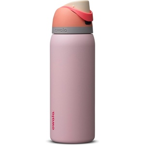 Owala FreeSip Stainless Steel Water Bottle 32 oz Peachy Keen(Peachy Rose)