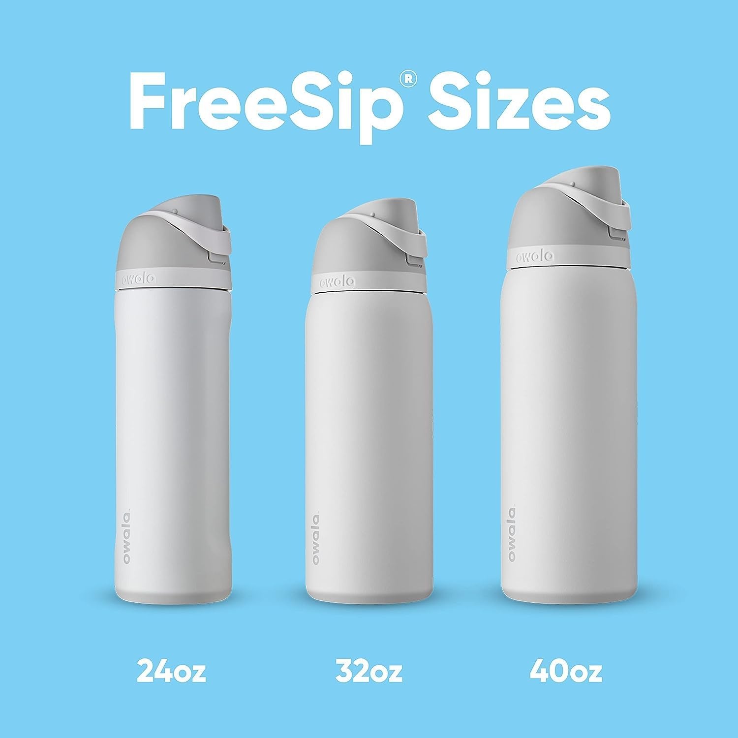 image:imageOwala FreeSip Kids Stainless Steel Water Bottle 16 oz Trail OnCandy Store