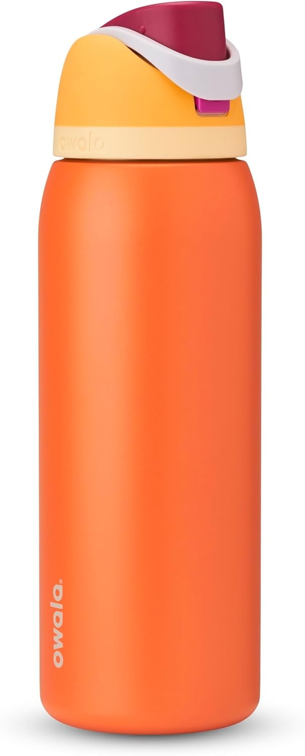 image:imageOwala FreeSip Kids Stainless Steel Water Bottle 16 oz Trail OnCitrus Crush
