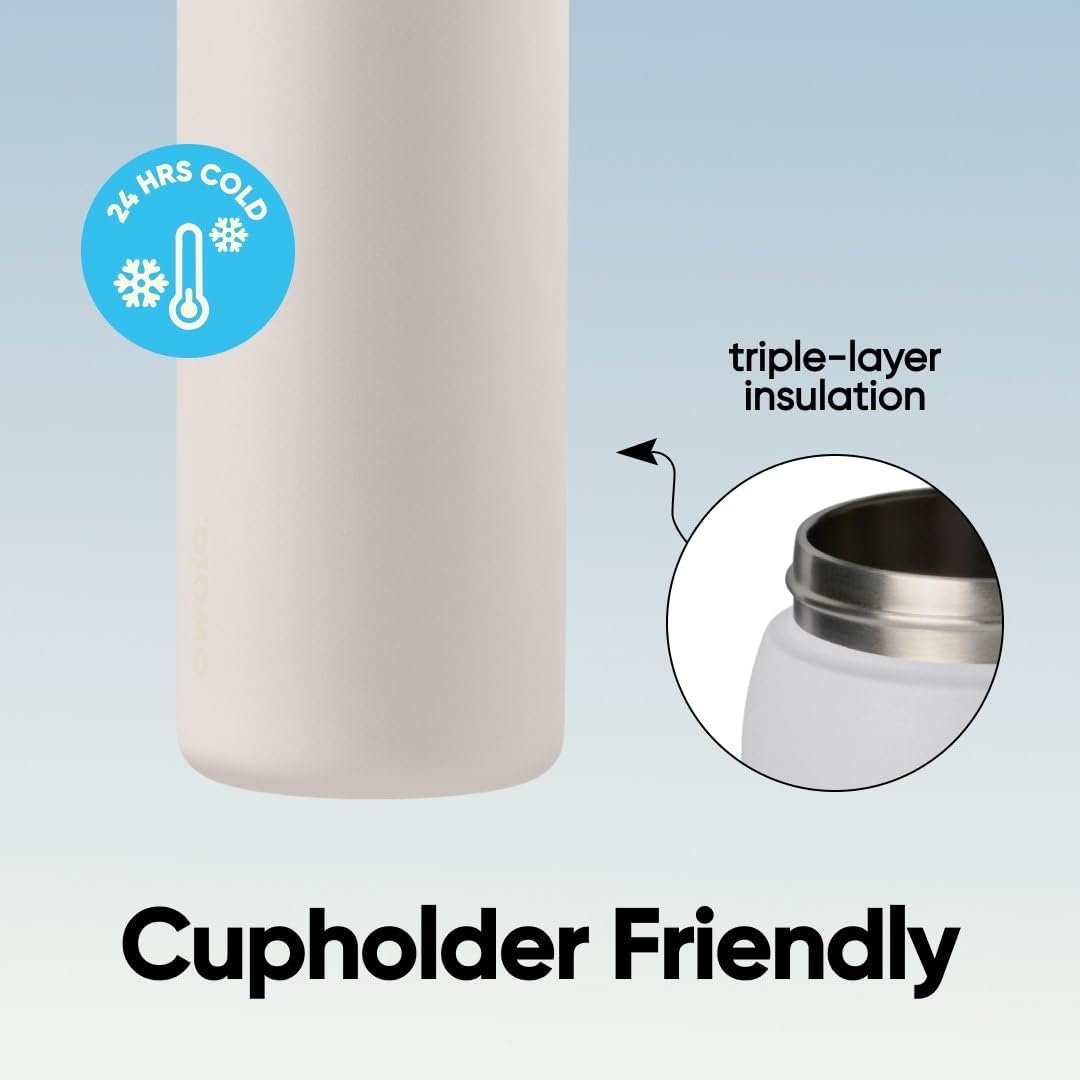 image:imageOwala FreeSip Kids Stainless Steel Water Bottle 16 oz Trail OnIced Breeze