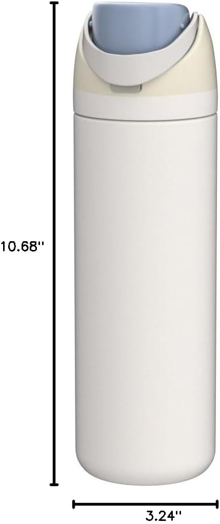 image:imageOwala FreeSip Kids Stainless Steel Water Bottle 16 oz Trail OnIced Breeze