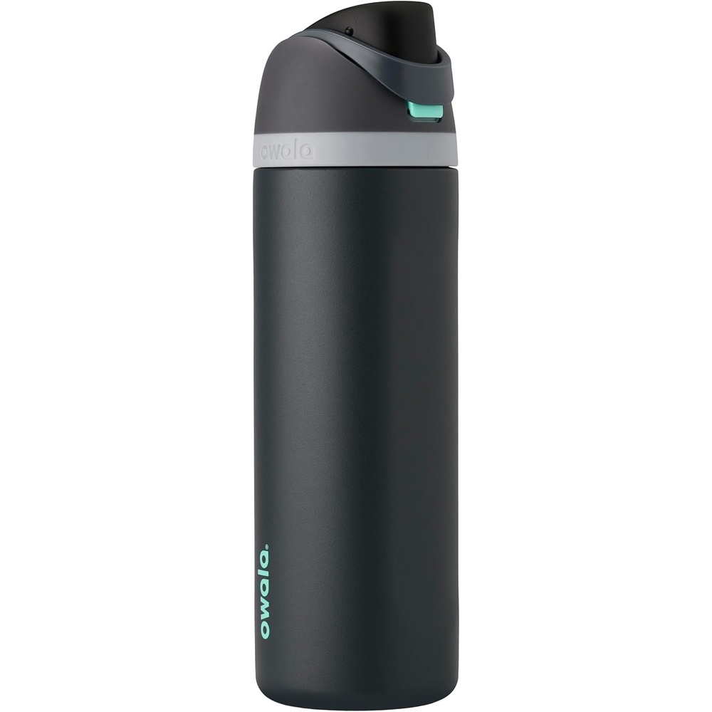 image:imageOwala FreeSip Kids Stainless Steel Water Bottle 16 oz Trail OnFoggy Tide