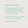 Owala EcoBrite All Natural, Powerful Cleaning Tablets, Cleans Stainless Steel, Tumbler, Insulated, Reusable, and Plastic Water Bottles, Chlorine and Phosphate Free (Pack of 10)