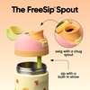 Owala FreeSip Kids Stainless Steel Water Bottle 16 oz Trail On(Just Ripe (Fruit))